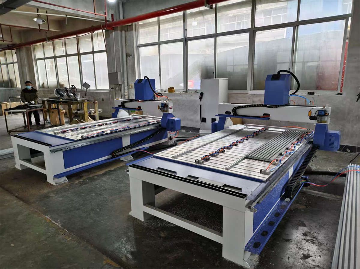 Engraving equipment in our workshop