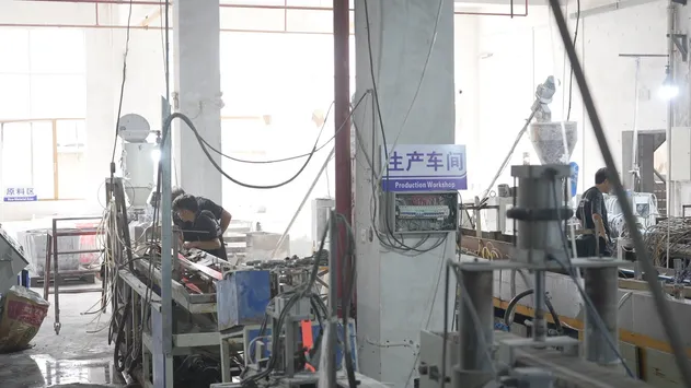 Inside the production workshop