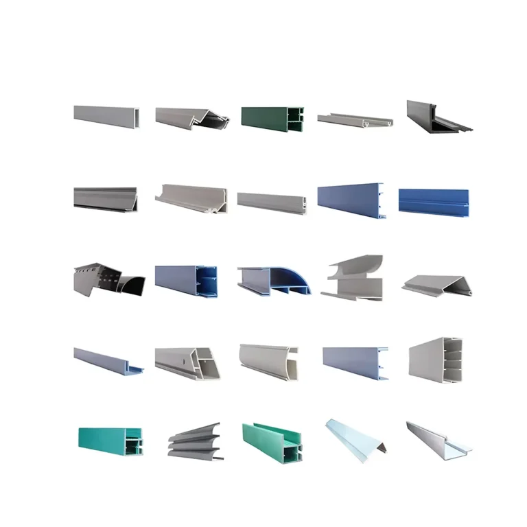 Further real plastic profile samples in different sections