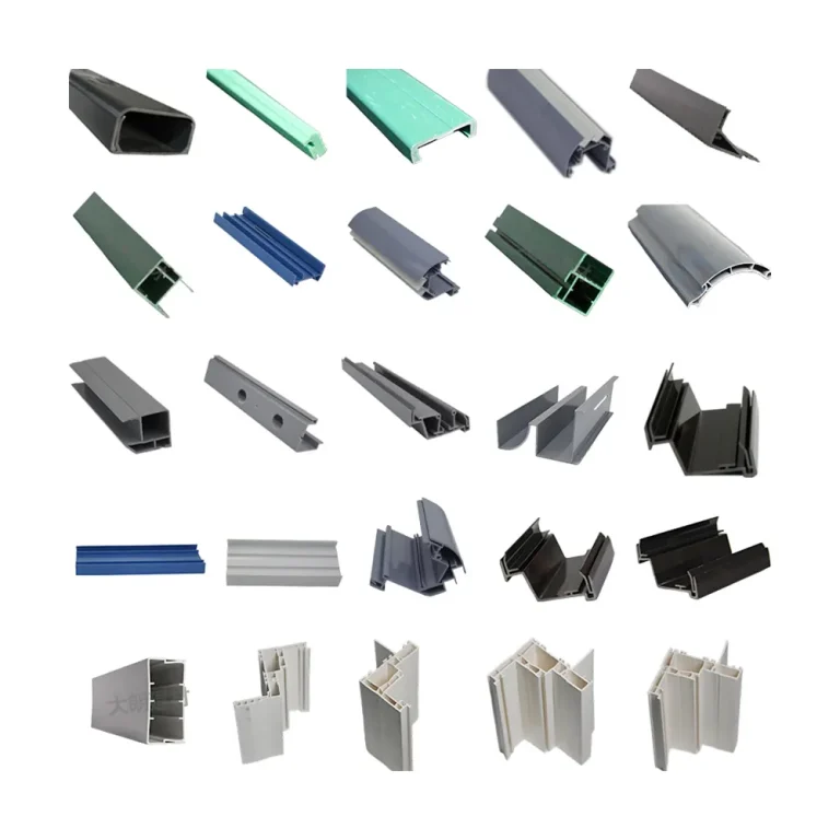 Examples of real extruded profile cross-sections